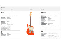 Fender Jaguar Player II RW Rallye Orange Fender Jaguar Player II RW Rallye Orange